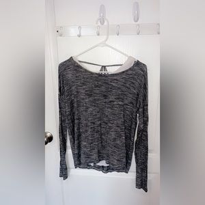 Abercrombie and Fitch comfortable gray long sleeve